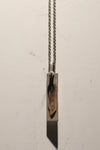 Parts of Four Plate Necklace (U-bolt variant, adaptive, pink Konsai stone) Z-638-DA+KUN PPOF57